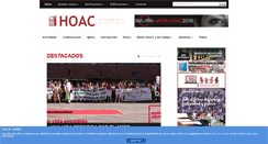 Desktop Screenshot of hoac.es