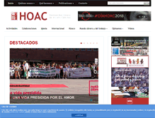 Tablet Screenshot of hoac.es